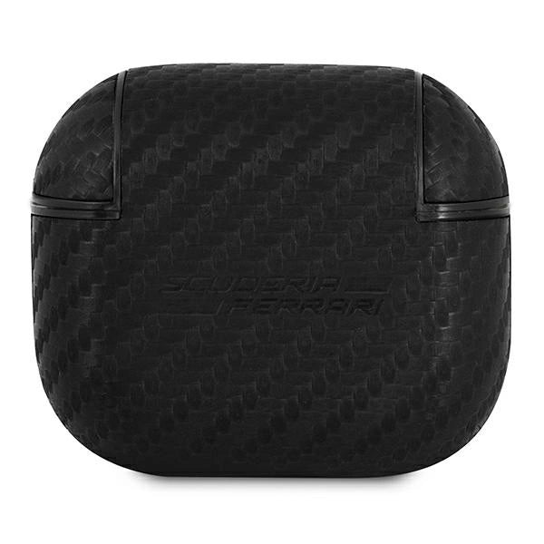 Ferrari FESA3CABK AirPods 3 cover sort/sort On Track PU Carbon