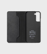 Ringke Folio Signature Flip Leather Case til Samsung Galaxy S22 + (S22 Plus) sort (FSS118R262)
