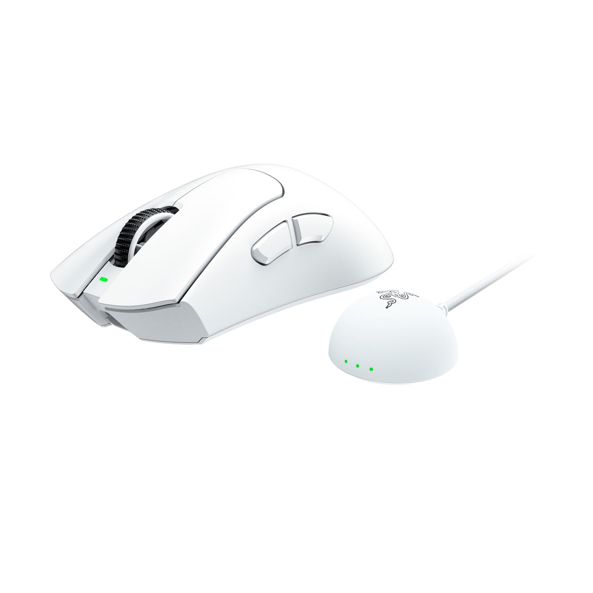 Razer DeathAdder V4 Pro mus Spil Højre hånd RF Wireless + USB Type-A Optisk 45000 dpi