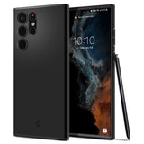 Spigen Thin Fit Case til Samsung Galaxy S22 Ultra - sort