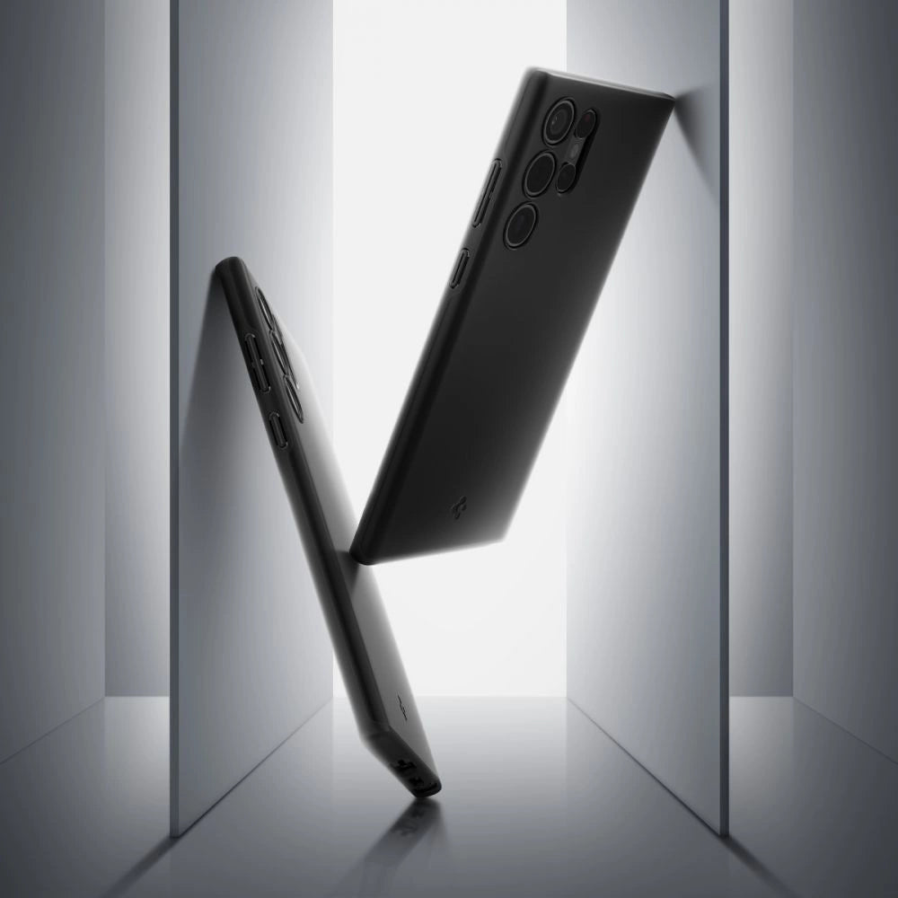 Spigen Thin Fit Case til Samsung Galaxy S22 Ultra - sort