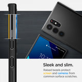 Spigen Thin Fit Case til Samsung Galaxy S22 Ultra - sort