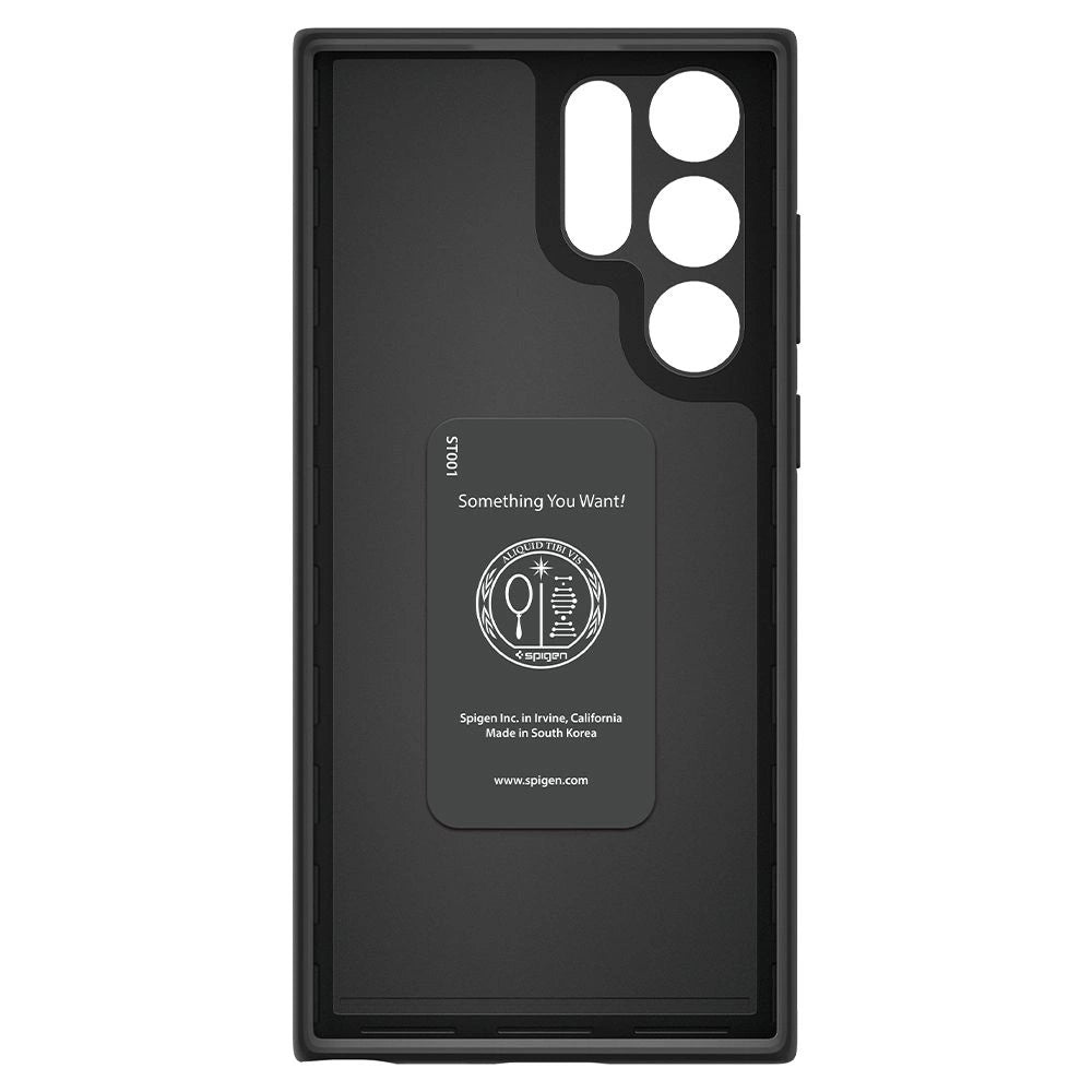 Spigen Thin Fit Case til Samsung Galaxy S22 Ultra - sort
