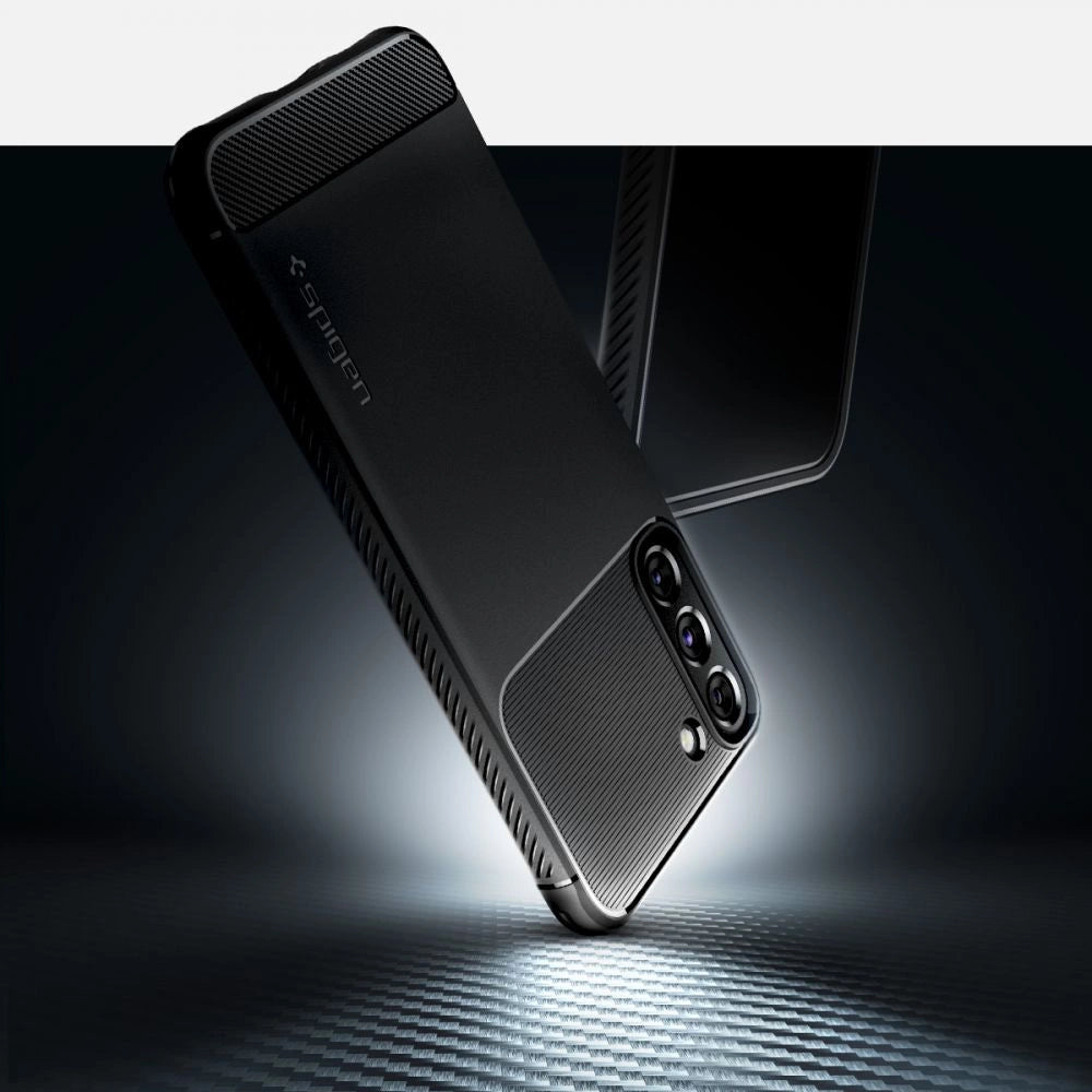 Spigen Rugged Armor Case til Samsung Galaxy S22 - Matte sort
