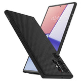 Spigen Liquid Air Case til Samsung Galaxy S22 Ultra - Matte sort