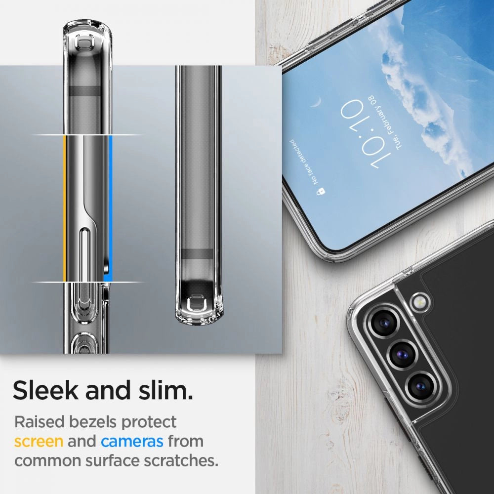 Spigen Ultra Hybrid Case til Samsung Galaxy S22 - Klar