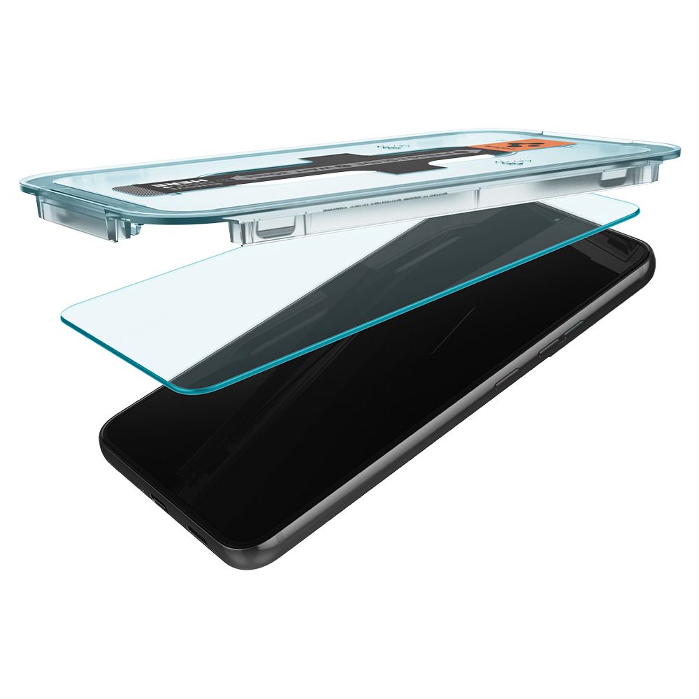 Spigen Glas.tR EZ Fit tempereret glas til Samsung Galaxy S22 - 2 stk.