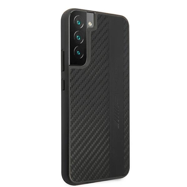 AMG AMHCS22MBLSCA S22+ S906 sort/sort hardcase Carbon Stripe&Embossed