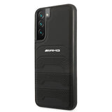 AMG AMHCS22MGSEBK S22+ S906 sort/sort hårdkasse Læder Debossed Lines