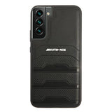AMG AMHCS22MGSEBK S22+ S906 sort/sort hårdkasse Læder Debossed Lines
