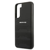 AMG AMHCS22MGSEBK S22+ S906 sort/sort hårdkasse Læder Debossed Lines