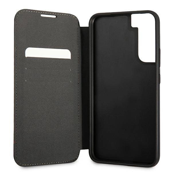 Etui BMW BMBKS22MPUCARTCBK S22+ S906 sort/sort bogreol M Collection Triangles