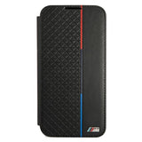 Etui BMW BMBKS22MTRTBK S22+ S906 sort bogreol M Collection Triangles