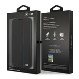 Etui BMW BMBKS22MTRTBK S22+ S906 sort bogreol M Collection Triangles