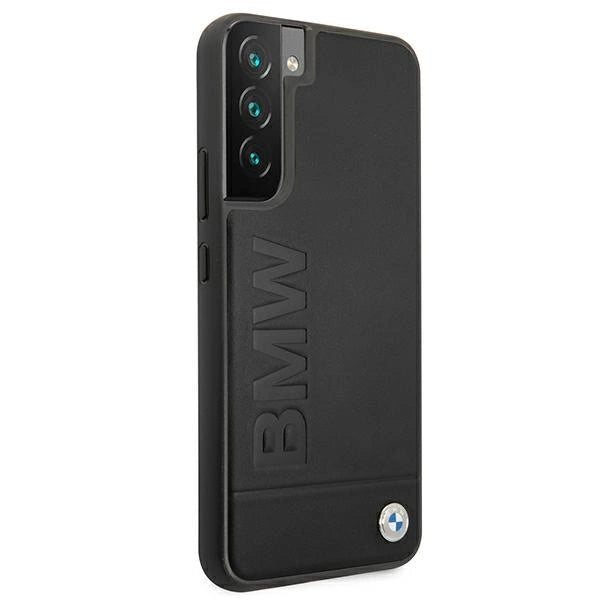 Etui BMW BMHCS22MSLLBK S22+ S906 sort/sort hårdkasse Signatur Logo Aftryk