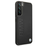 Etui BMW BMHCS22MSLLBK S22+ S906 sort/sort hårdkasse Signatur Logo Aftryk