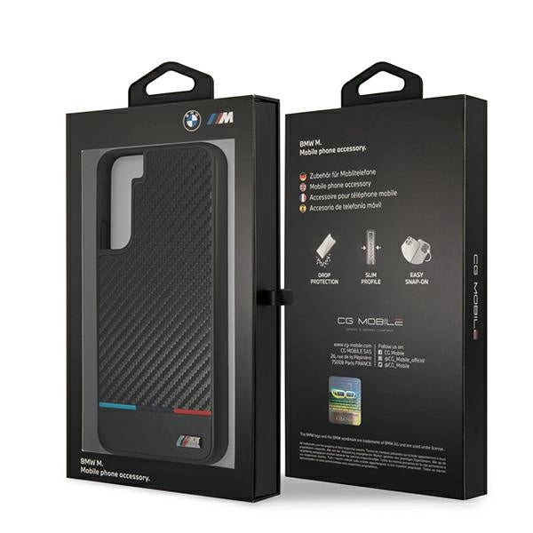 Etui hårdkasse BMW BMHCS22MPUCARTCBK S22+ S906 sort/sort M Collection Triangler