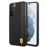 Ferrari FESAXHCS22MBK S22+ S906 sort/sort hardcase On Track Carbon Stripe