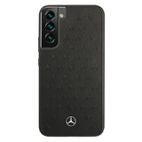 Mercedes MEHCS22MPSQBK S22+ S906 sort/sort hårdkasse læder stjernemønster