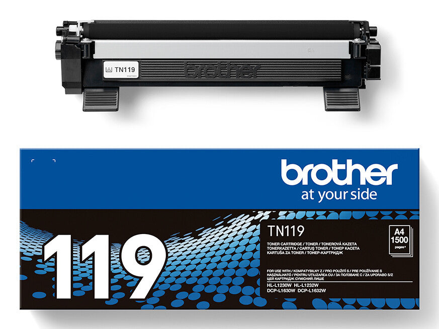 Brother TN119 Sort 1500 sider Toner