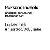 HP 59A Sort 3000 sider Toner CF259A