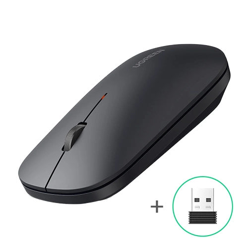 Ugreen praktisk trådløs mus USB sort (MU001)