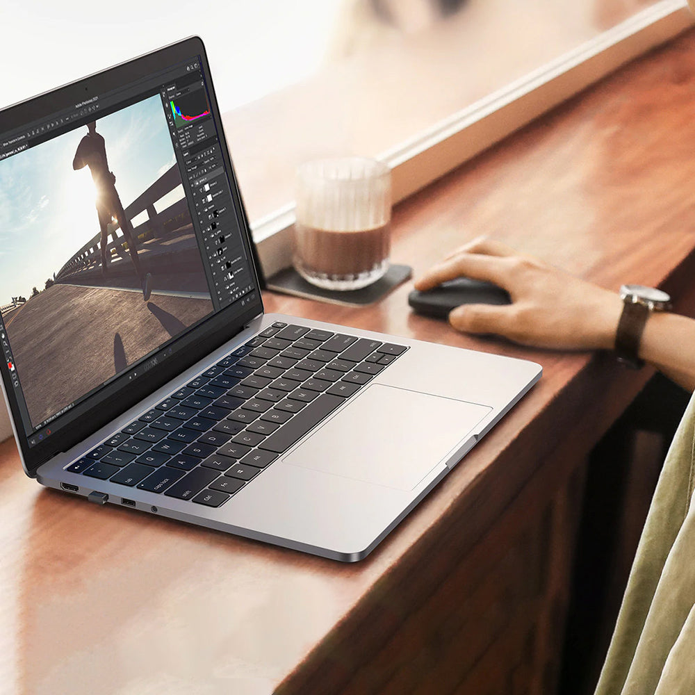 Ugreen praktisk trådløs mus USB grå (MU001)