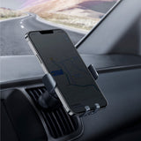 Baseus Metal Age II gravitational car phone holder for ventilation grille dark gray (SUJS000013)