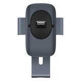 Baseus Metal Age II gravitational car phone holder for ventilation grille dark gray (SUJS000013)