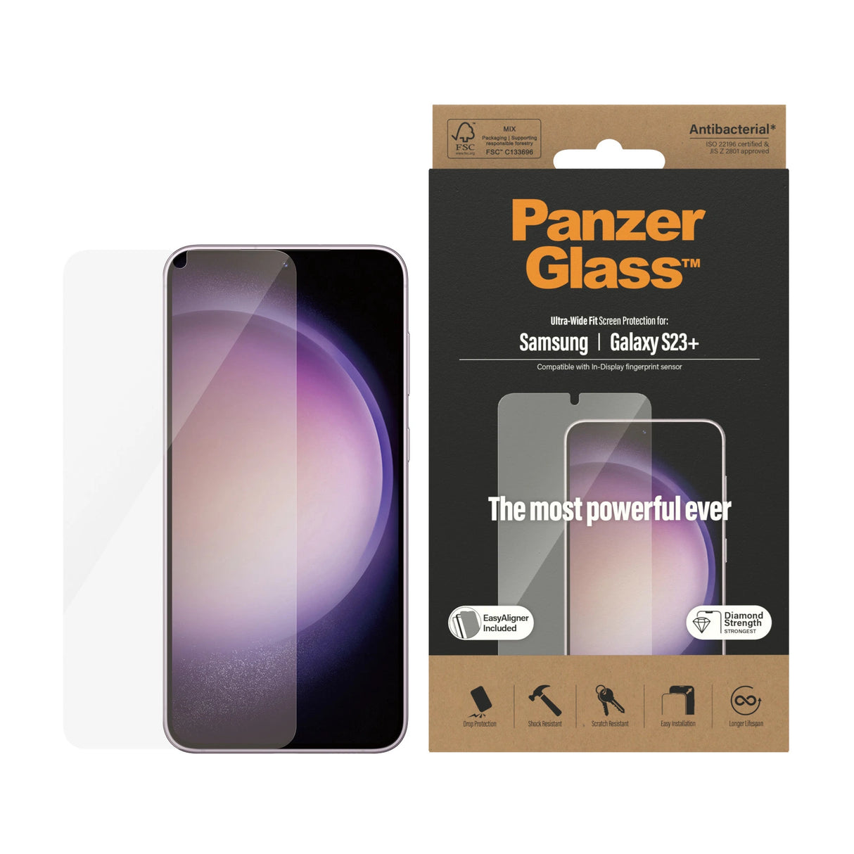 PanzerGlass Screen Protector Samsung Galaxy S23+