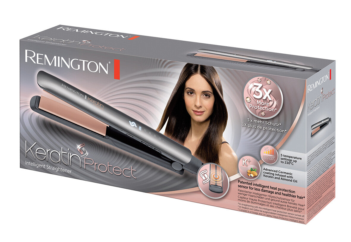 Remington S 8598 Glattejern Varm Sort, Grå 3 m