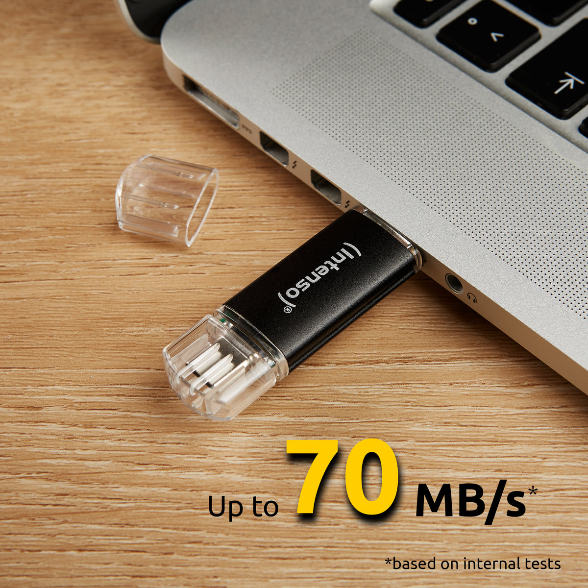 Intenso 3539490 USB Flash Drive 3.2 64 GB Twist Line