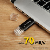 Intenso 3539490 USB Flash Drive 3.2 64 GB Twist Line