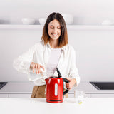 Taurus Vintage Compact Red elkedel 1 L 2200 W Rød