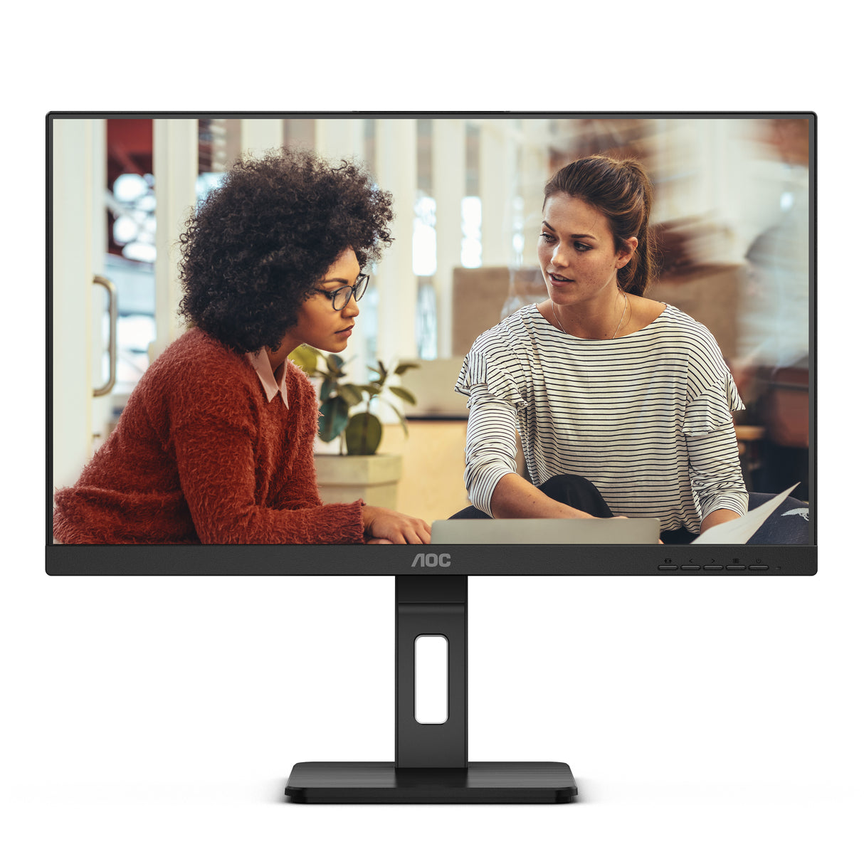 AOC Q27E3UMF computerskærm 68,6 cm (27") 2560 x 1440 pixel Quad HD Sort