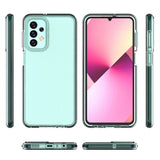 Spring Case til Samsung Galaxy A23 silikone dække med ram lysblå
