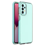 Spring Case til Samsung Galaxy A23 silikone dække med ram lysblå