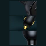 Baseus TZCCZM-0G USB-A / USB-C biloplader 160W PPS / QC 5 / PD - grå