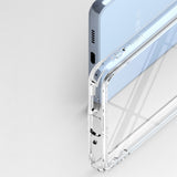Ringke Fusion tpu-kasse med ramme til Samsung galaxy a73 gennemsigtig