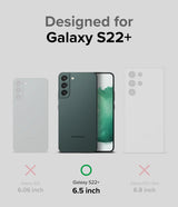 Ringke Onyx Design holdbare cover Case til Samsung Galaxy S22 + (S22 Plus) sort (X) ()