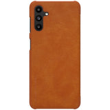 Nillkin Qin læder hylstercase til Samsung Galaxy A13 5G brun