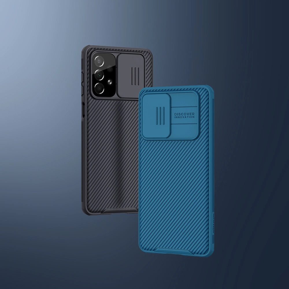 Nillkin CamShield Pro Case Armored Case Cover Camera Protector til Samsung Galaxy A73 sort