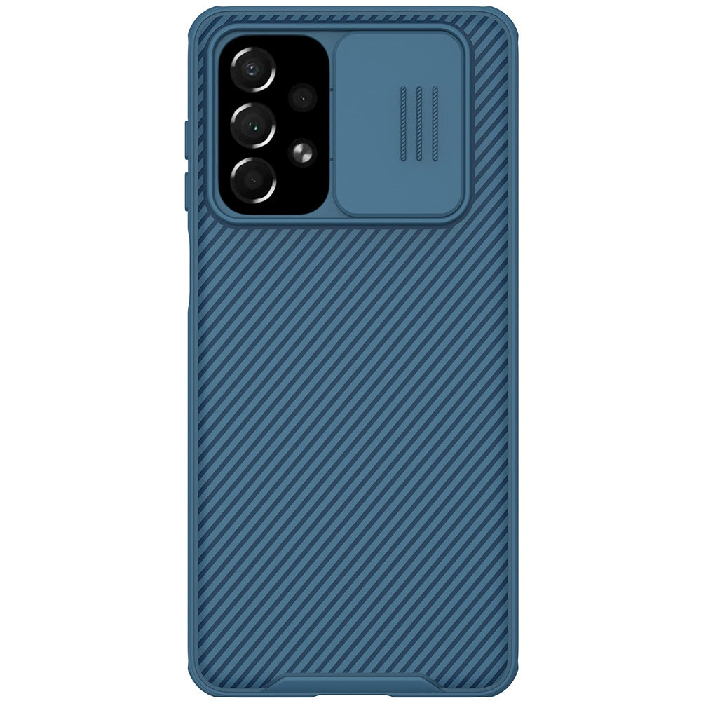 Nillkin CamShield Pro Case Armored Case Cover Camera Protector til Samsung Galaxy A73 Blue