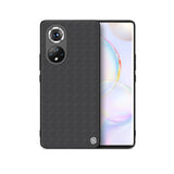 Nillkin Textured Case holdbar forstærket etui med gel ramme og nylon bagsiden til Honor 50 Pro sort