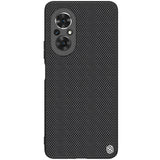 Nillkin Textured Case holdbar forstærket etui med gel ramme og nylon bagsiden til Honor 50 SE sort