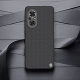 Nillkin Textured Case holdbar forstærket etui med gel ramme og nylon bagsiden til Honor 50 SE sort
