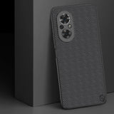 Nillkin Textured Case holdbar forstærket etui med gel ramme og nylon bagsiden til Honor 50 SE sort