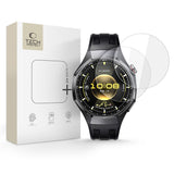 Hærdet Glas Tech Protect Glass Fit+ 2 Pack Huawei Watch Gt 6 Pro / 7 Pro (46 Mm) Klar