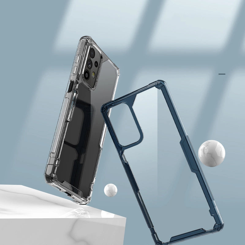 Nillkin Nature Pro-kasse til Samsung Galaxy A73 pansret cover gennemsigtigt cover