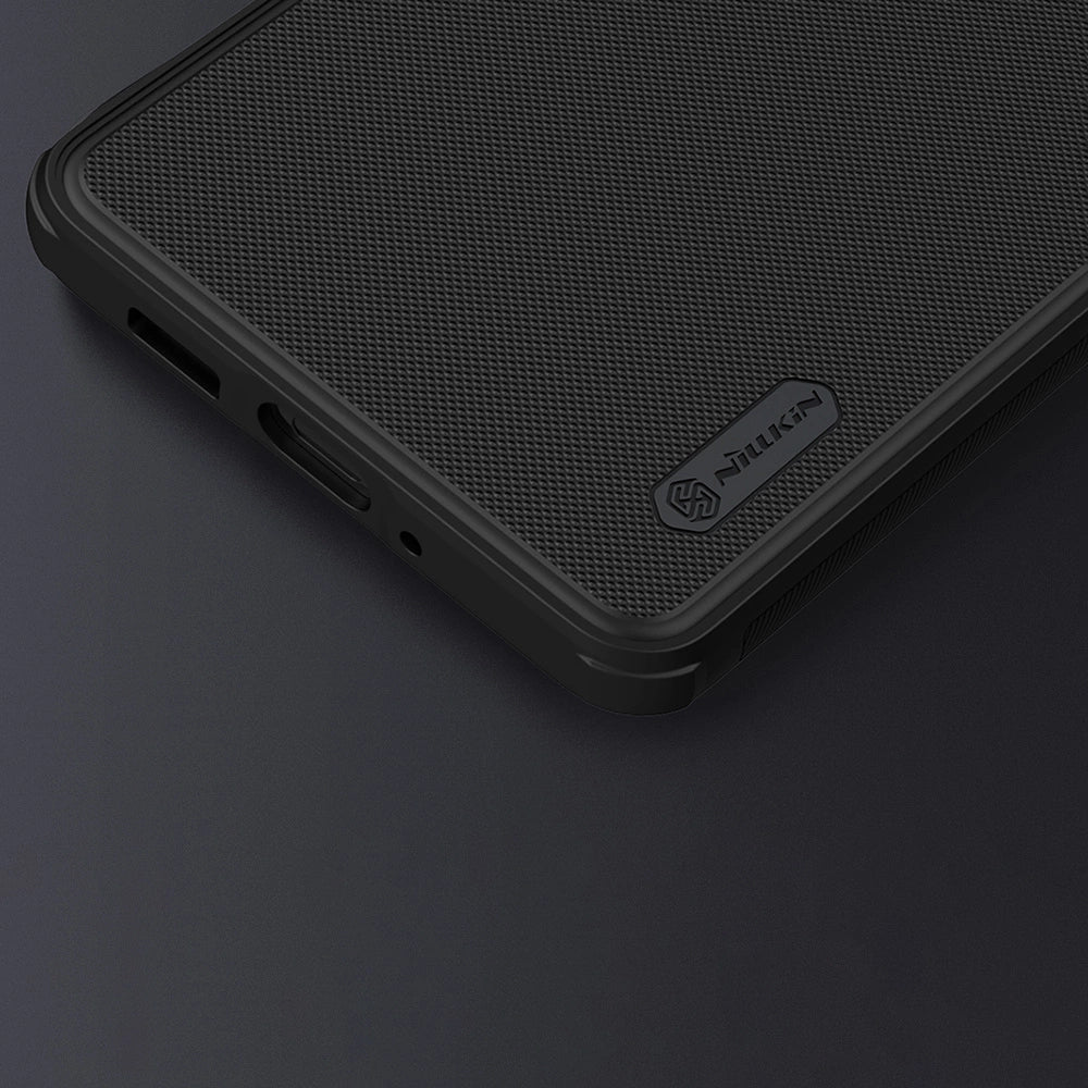 Nillkin Super Frosted Shield Pro holdbar forside til Samsung Galaxy A73 rød